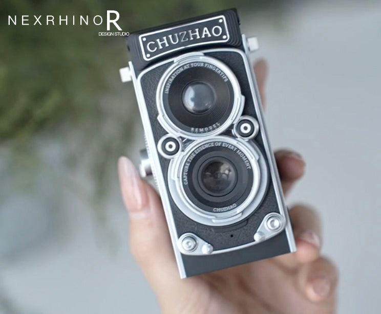 NexRhino Retro Dual-Lens Digital Camera retro CCD, high-definition entry-level, compact travel camera