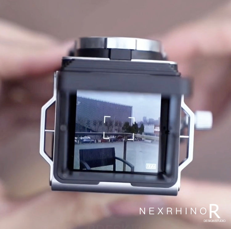 NexRhino Retro Dual-Lens Digital Camera retro CCD, high-definition entry-level, compact travel camera