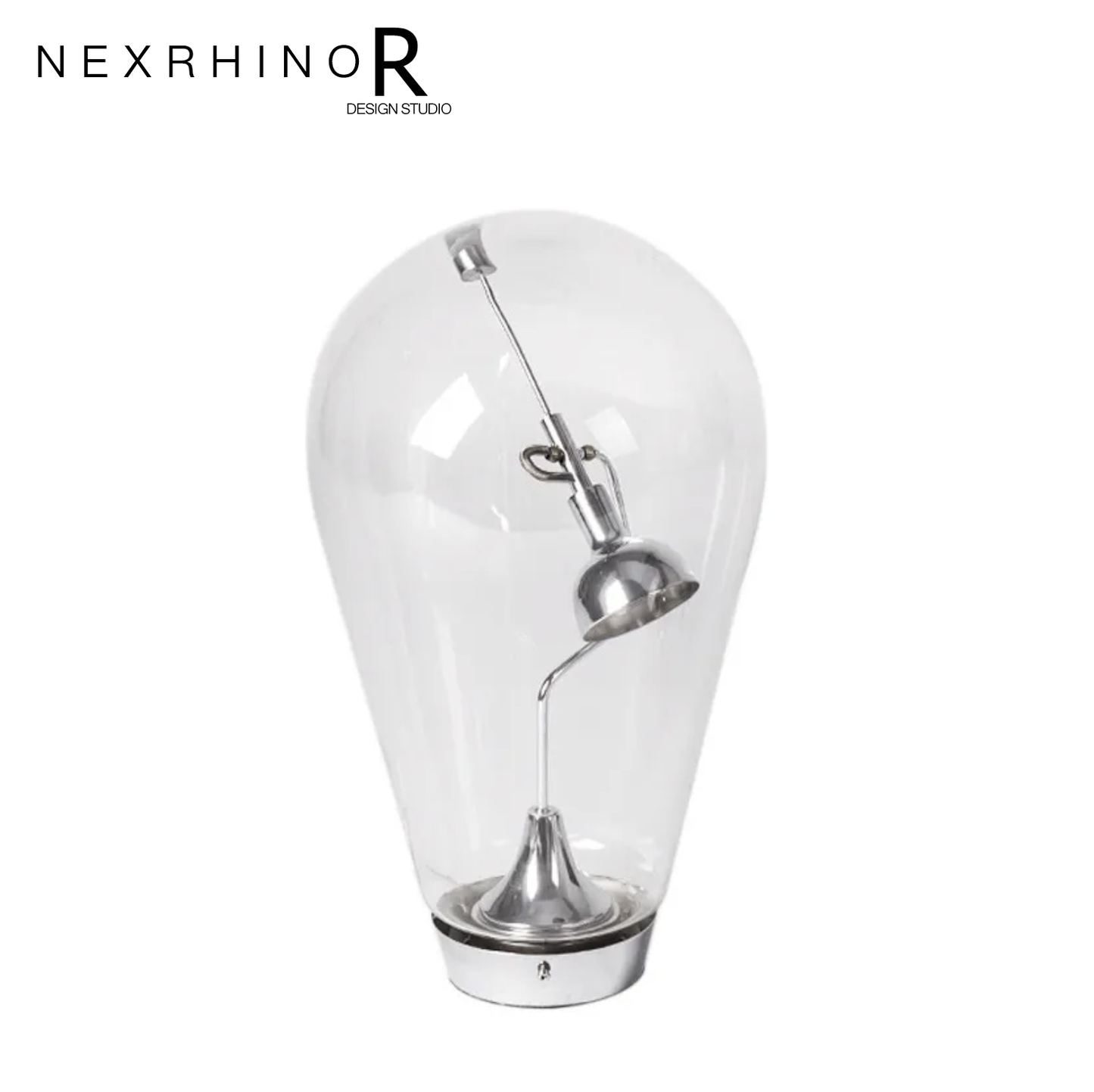 NexRhino  Industrial creative design office desk and bedroom bedside touch dimming lamp