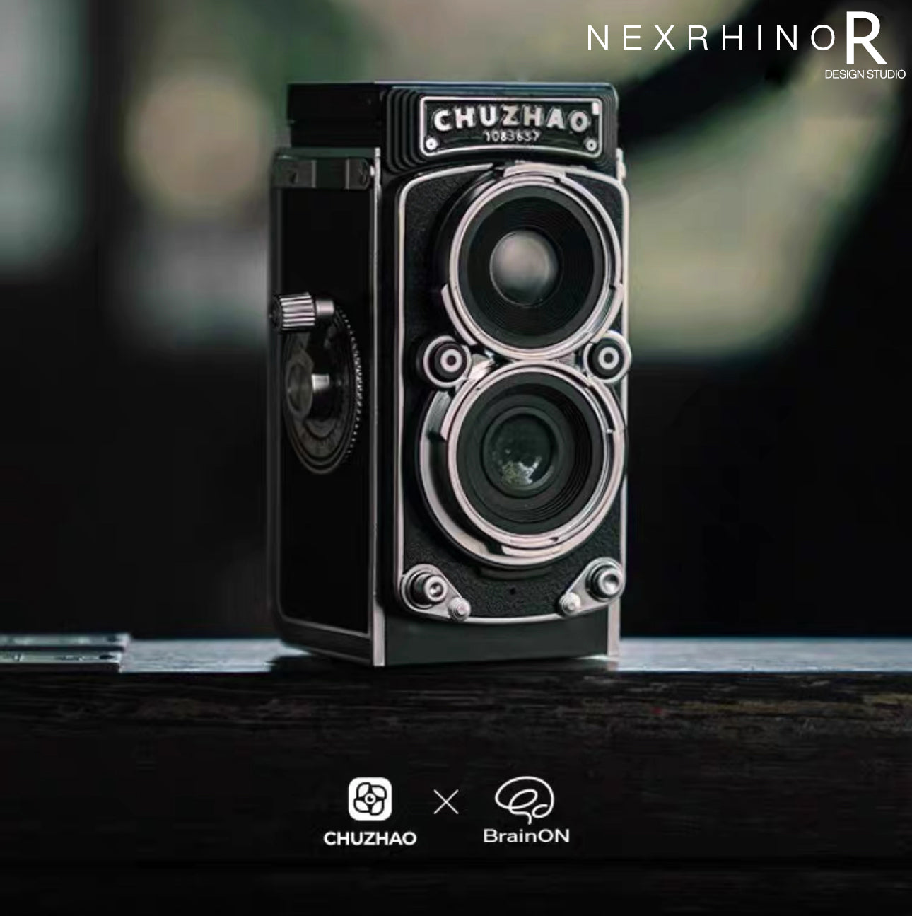 NexRhino Retro Dual-Lens Digital Camera retro CCD, high-definition entry-level, compact travel camera