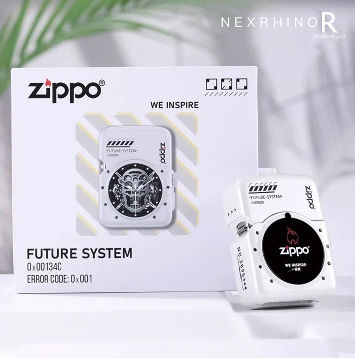 NexRhino Lighter Fluid Insert Windproof Lighter - Refillable Lighter for Cigarettes Cigar Candle Pocket Lighter Fire Starter