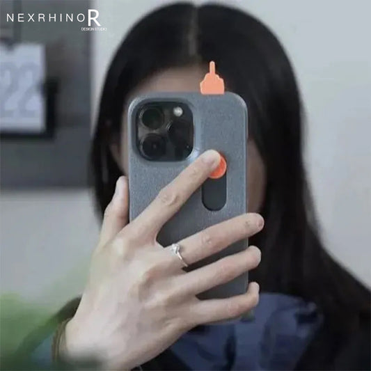 NexRhino Creative Finger Slide Toy Phone Case for Apple iPhone