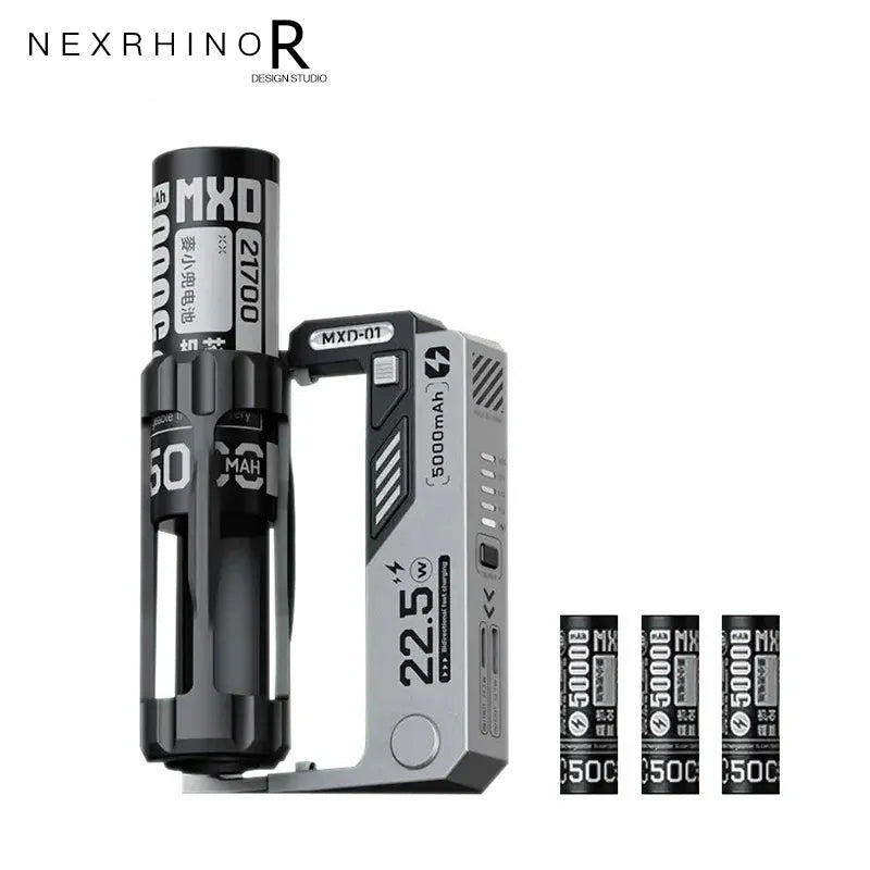 NexRhino PowerCrate Modular USB-C Fast Charging Power Bank System