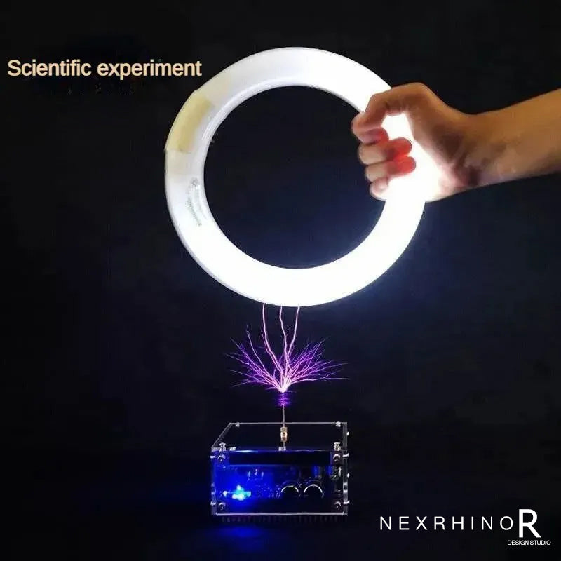 NexRhino Tesla Lightning Speaker: Finished Arc Music Box Toy, High-Power Mini Bluetooth Speaker, Perfect Small Gift for Kids