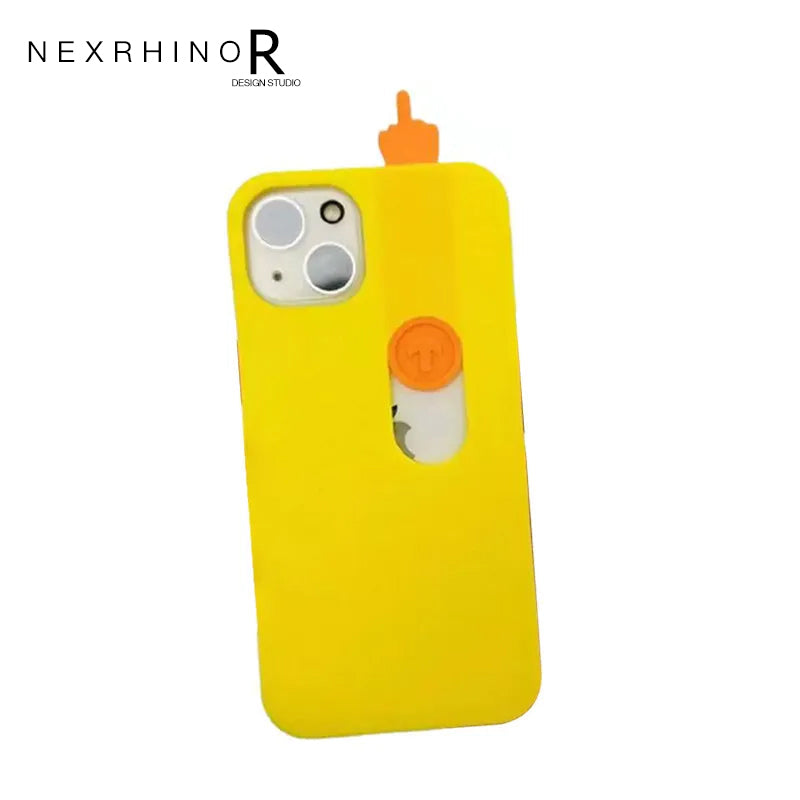 NexRhino Creative Finger Slide Toy Phone Case for Apple iPhone