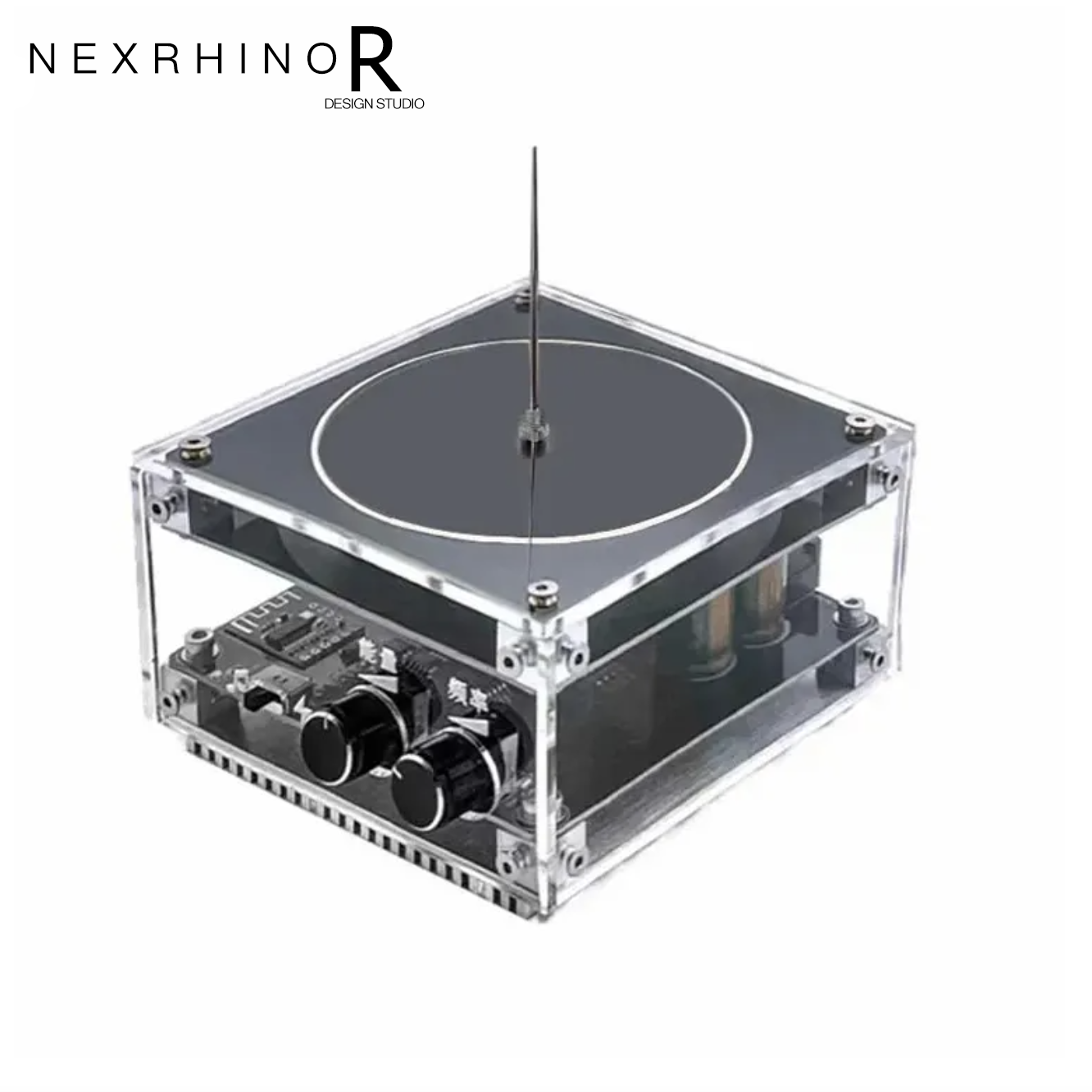NexRhino Tesla Lightning Speaker: Finished Arc Music Box Toy, High-Power Mini Bluetooth Speaker, Perfect Small Gift for Kids