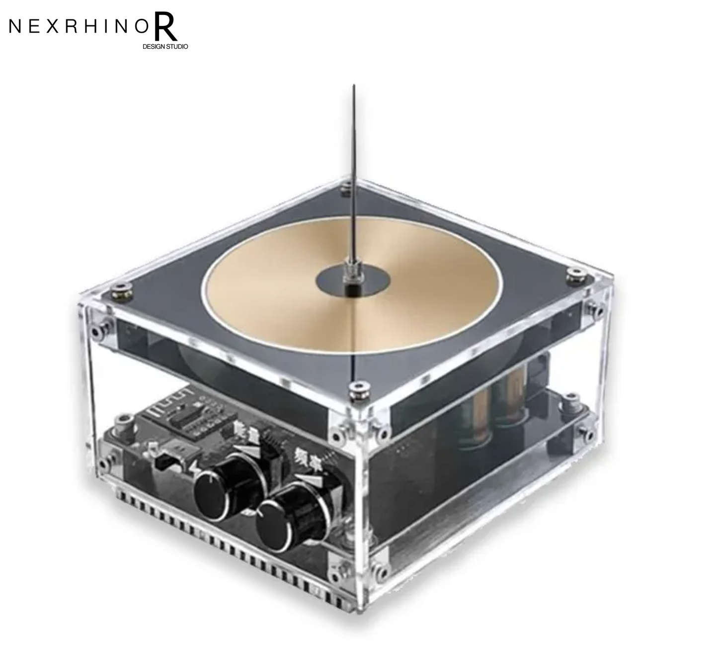 NexRhino Tesla Lightning Speaker: Finished Arc Music Box Toy, High-Power Mini Bluetooth Speaker, Perfect Small Gift for Kids