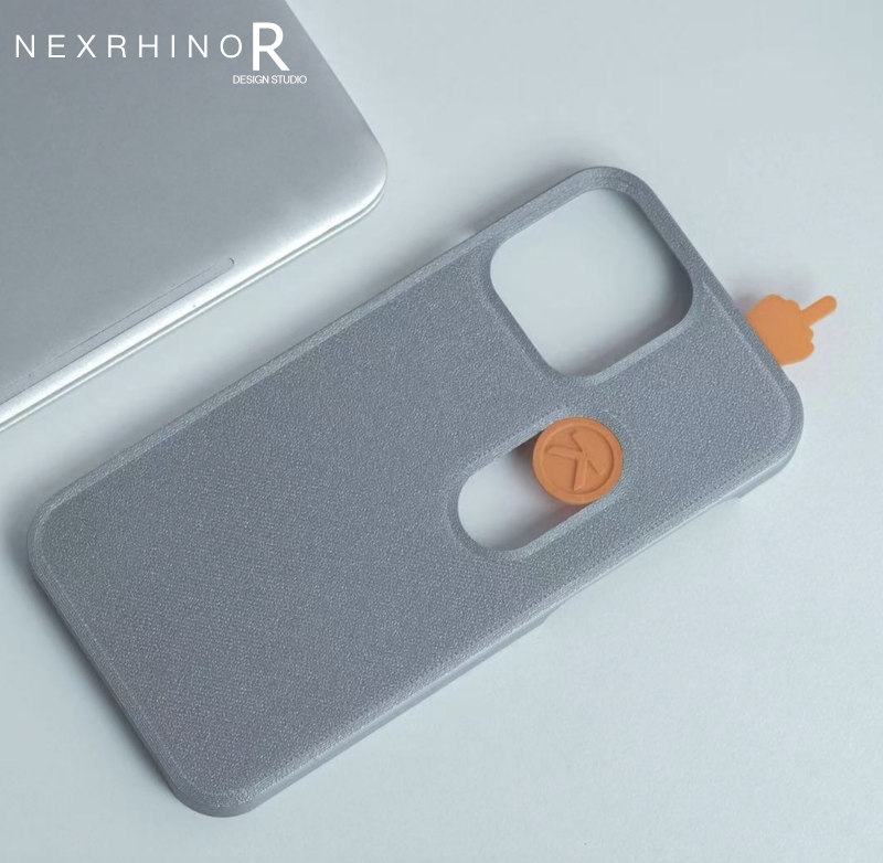 NexRhino Creative Finger Slide Toy Phone Case for Apple iPhone