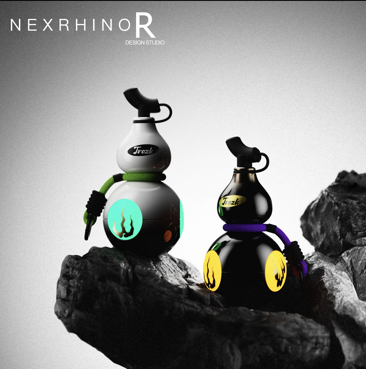 NexRhino Black Wukong Gourd-Shaped 10,000mAh Power Bank
