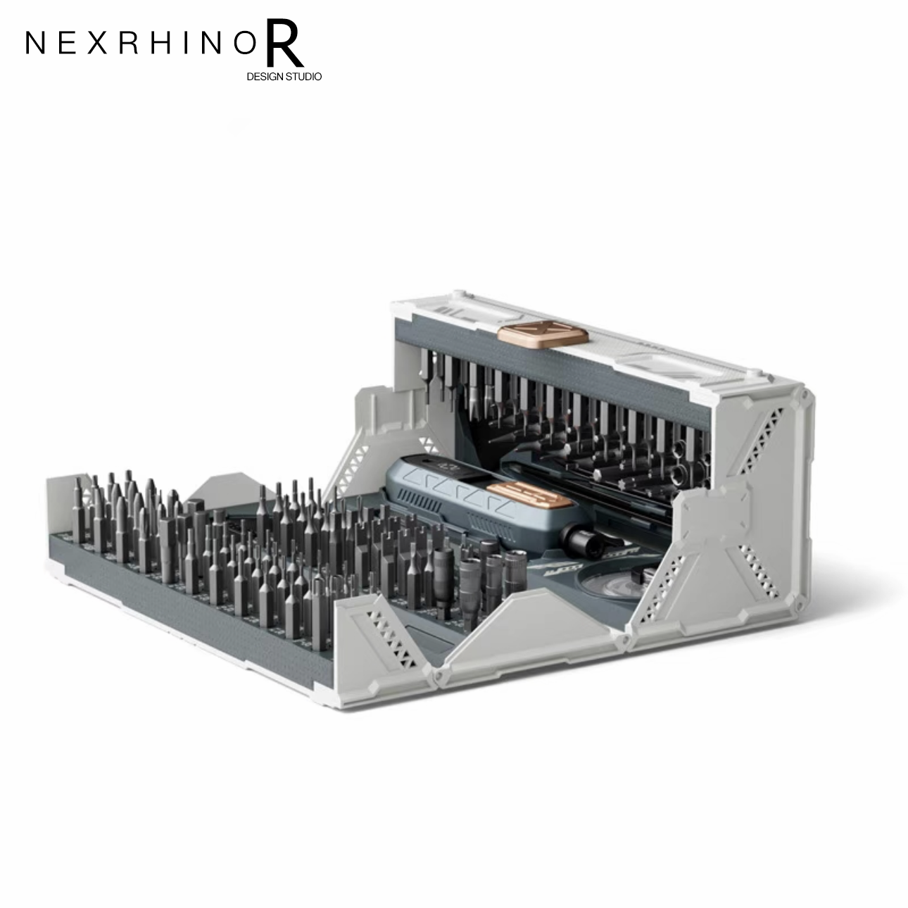 NexRhino 180 In 1 Precision Screwdriver Set, 1 Set Professional Maintenance Tool Kit, Necessary for Mechanics