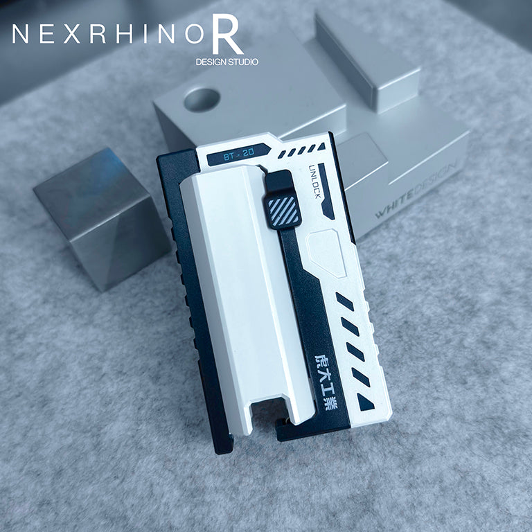 NexRhino Tactical Military-Style Power Bank with Replaceable Battery Core – Rugged War Game Design for Outdoor & Survival Use