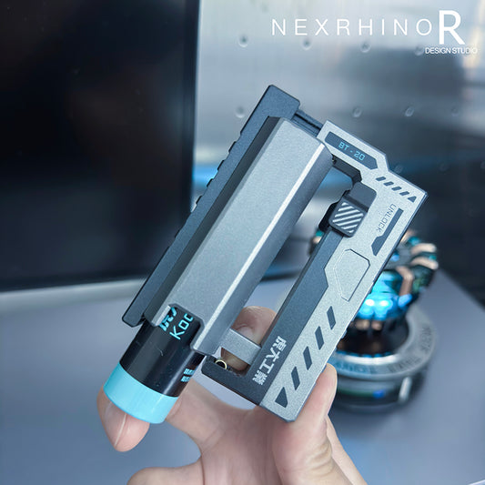 NexRhino Tactical Military-Style Power Bank with Replaceable Battery Core – Rugged War Game Design for Outdoor & Survival Use