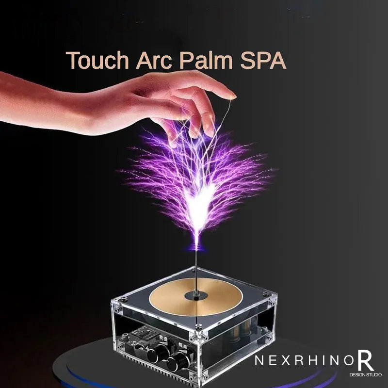 NexRhino Tesla Lightning Speaker: Finished Arc Music Box Toy, High-Power Mini Bluetooth Speaker, Perfect Small Gift for Kids